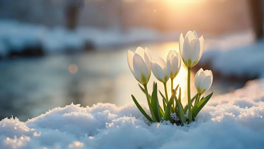 В России где-то в феврале будет оттепель, а где-то ожидаются сильные морозы. Фото сгенерировано нейросетью Nano Banana