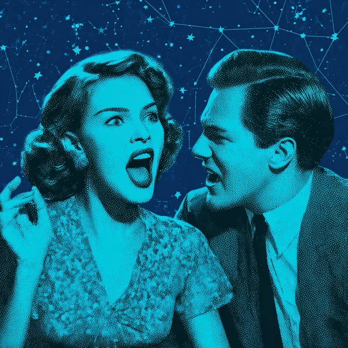 Скорпионам в декабре 2025 года нужно избегать ревности в личных отношениях. Фото сгенерировано нейросетью Midjourney