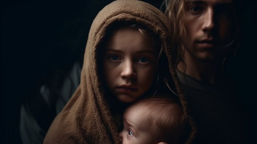 11-летняя девочка родила от отчима. ФОТО СГЕНЕРИРОВАНО НЕЙРОСЕТЬЮ MIDJOURNEY.COM ПО МАТЕРИАЛАМ СТАТЬИ