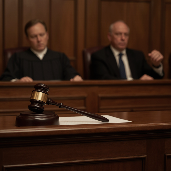 Под Иркутском в суде разыгралась битва бывших супругов за права на котика. Фото сгенерировано нейросетью krea.ai