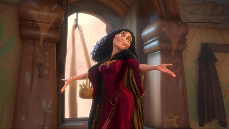 Скарлетт Йоханссон может стать матушкой Готель в грядущем фильме «Рапунцель». Кадр из фильма "Рапунцель: Запутанная история", 2010 год, реж. Нэйтан Грено, Байрон Ховард