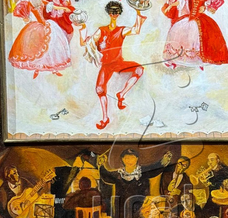 В Екатеринбурге посетители музея пририсовали глаза картине, которая стоит 500000. Фото: t.me/url_mash