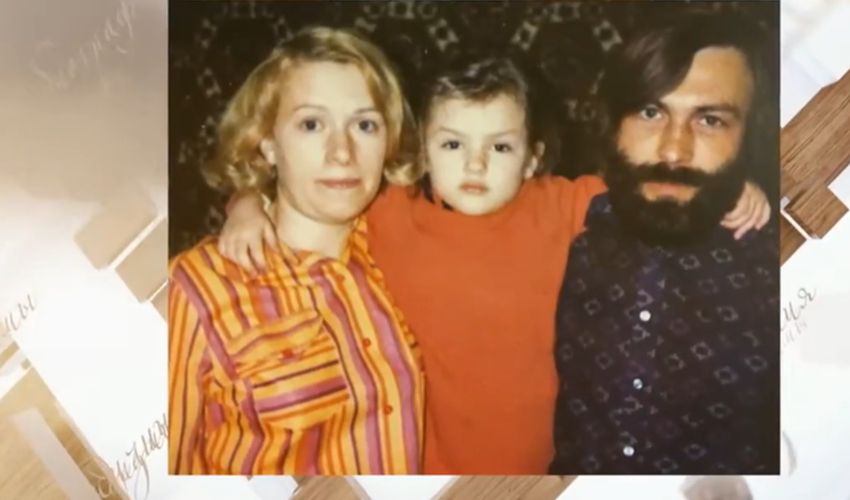 Валентина Талызина и Леонид Непомнящий с дочкой Ксенией. Фото: кадр из программы «Судьба человека»