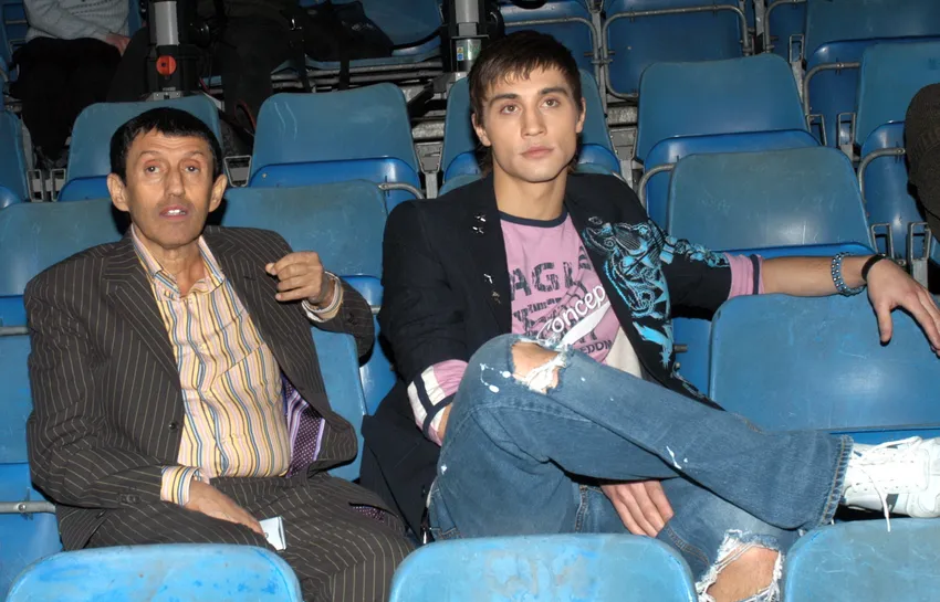 Юрий Айзеншпис с Димой Биланом. Фото: legion-media.ru