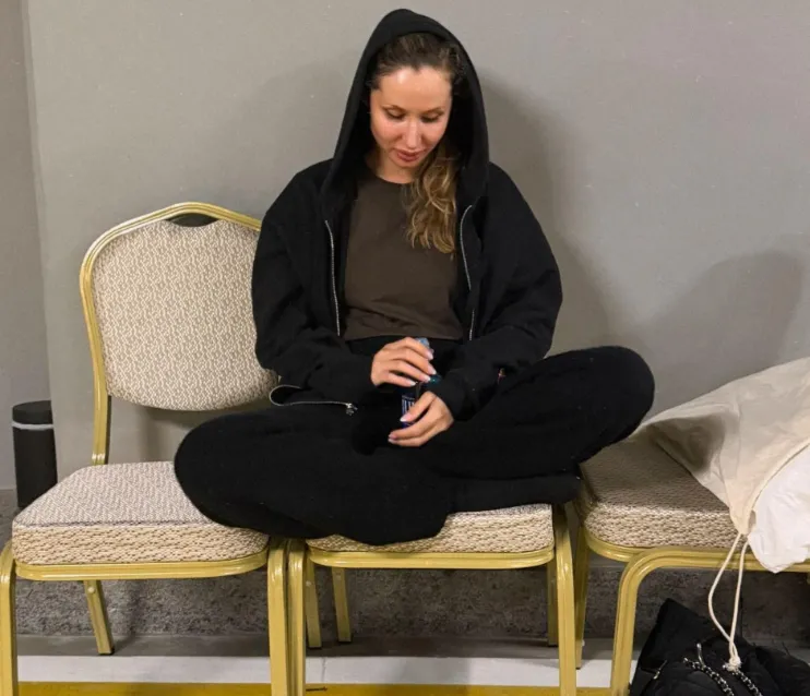 Светлана Лобода укрылась от ракетных ударов в Дубае в подземном паркинге. Фото: соцсети