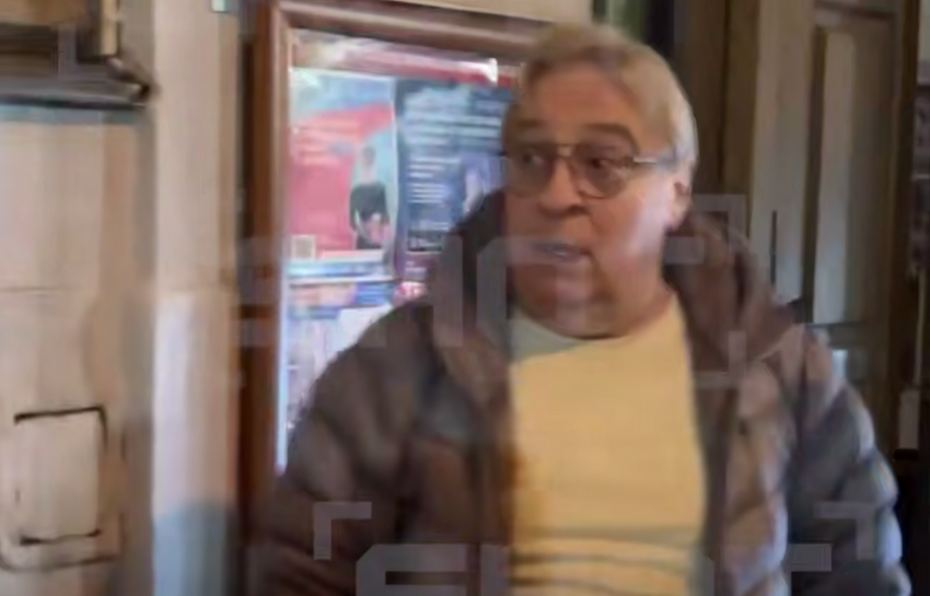 Хазанов набросился на корреспондента после вопроса о пяти проданных квартирах. Фото: t.me/shot_shot