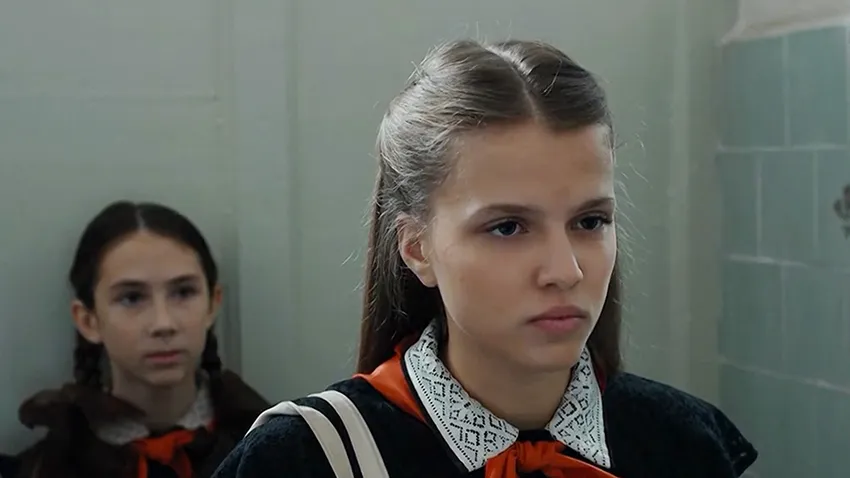 Ника Здорик в сериале «Хор». Фото: кадр из фильма