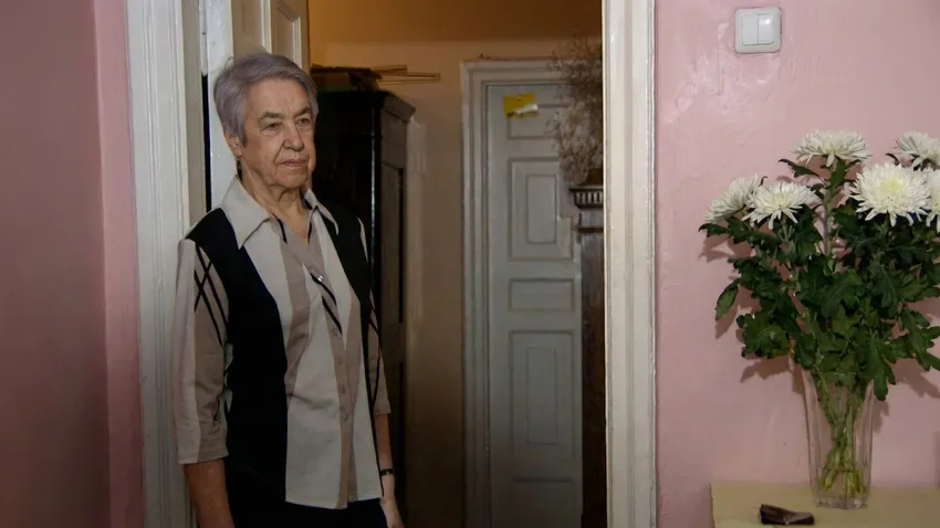 Татьяна Щегляева - дочь Агнии Барто. Фото: кадр из док. фильма «Все равно его не брошу. Агния Барто»