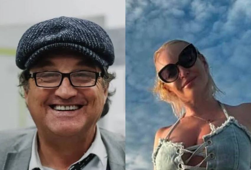 Отар Кушанашвили и Анастасия Волочкова. Фото: Telegram / @otarkushanashvili @volochkova_anastasiya