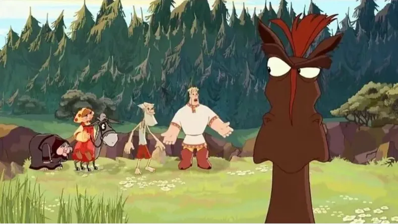 «Алена Попович и Тугарин Змей». Фото: кадр из фильма