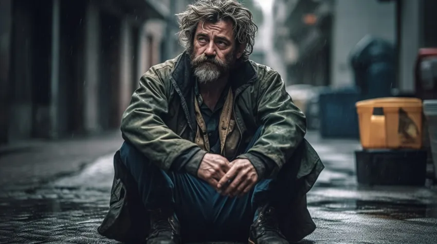 На Урале алкоголик по «схеме Долиной» отжал квартиру, сказав, что был в запое. Фото сгенерировано нейросетью Perplexity по материалам статьи.