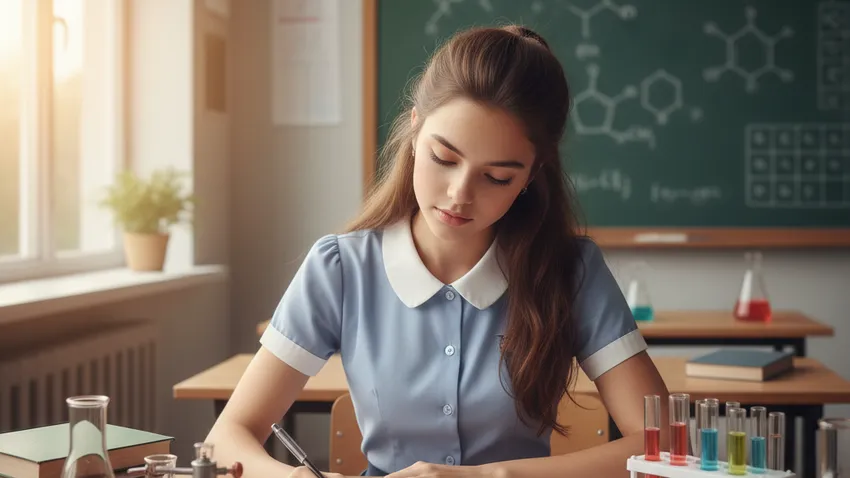 ВПР 8 класса в 2026 году. Фото сгенерировано нейросетью Nano Banana