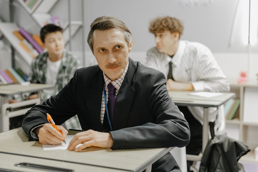 Игорь Хрипунов на съемках сериала «Олдскул». Фото: онлайн-кинотеатр PREMIER