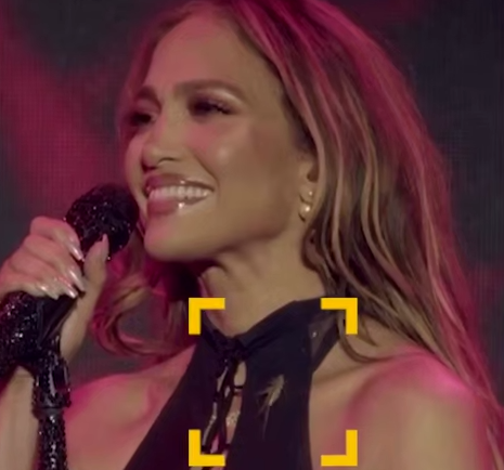 Саранча проползла по груди Дженнифер Лопес во время ее концерта в Казахстане. Фото: t.me/shot_shot