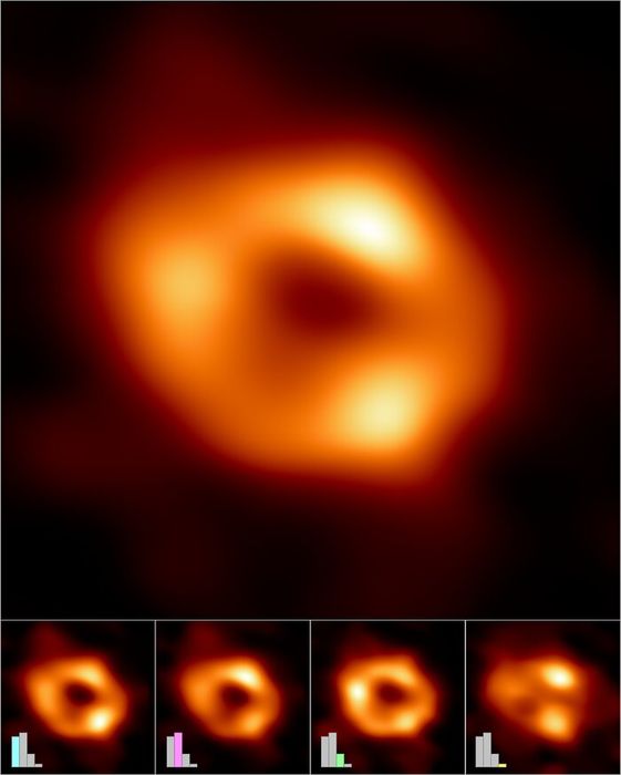 Процесс создания снимка черной дыры. Фото: eso.org