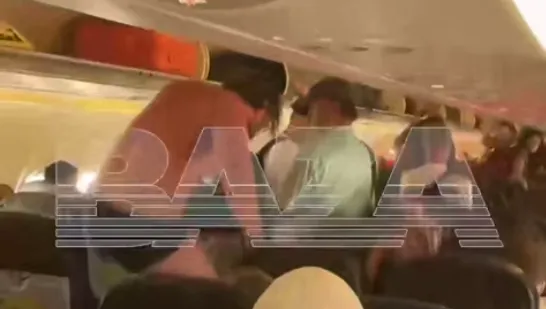 В Тае полуголый мужчина из СНГ выпрыгнул из самолета прямо на землю без трапа. Фото: t.me/bazabazon