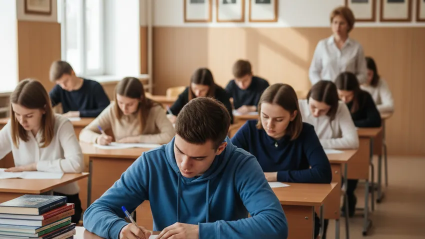 ВПР 10 класса в 2026 году. Фото сгенерировано нейросетью Nano Banana