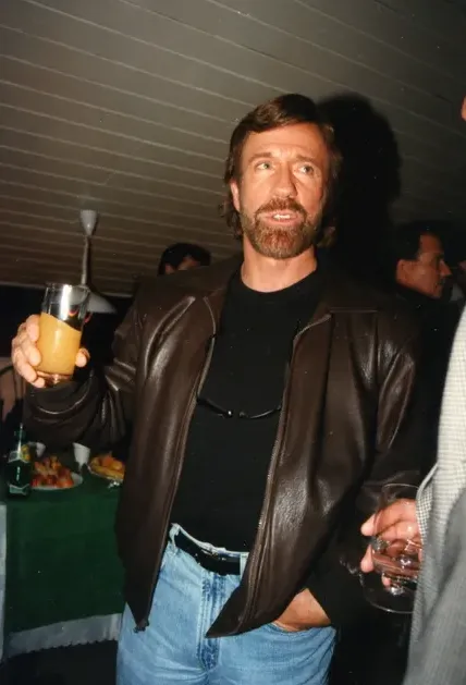 Чак Норрис в России. ФОТО: соцсети