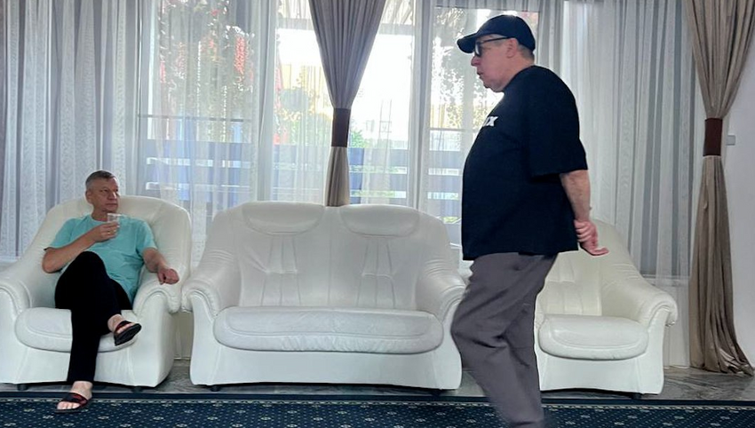 Михаил Ефремов уехал лечить легкие в санаторий Кисловодска. Фото: t.me/shot_shot