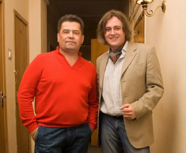 Александр с Николаем Расторгуевым. Фото: VK.COM/SHAGANOV65