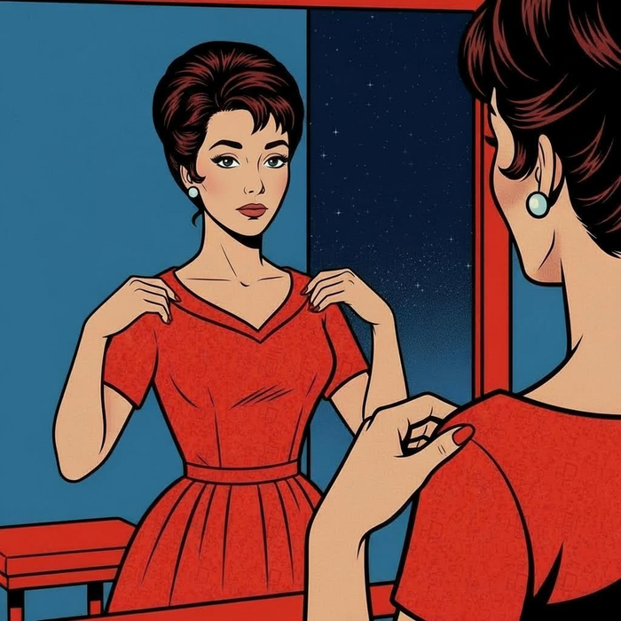 Женщинам-Стрельцам в январе 2026 года нужно провести время за шопингом. Фото сгенерировано нейросетью Nano Banana