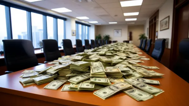 В Китае компания выплатила своим сотрудникам $26 миллионов годовой премии. Фото сгенерировано нейросетью shedevrum.ai по материалам статьи