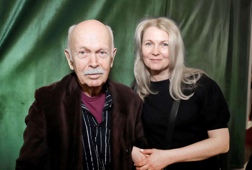 Актриса с отцом - Николаем Немоляевым. Фото: legion-media.ru