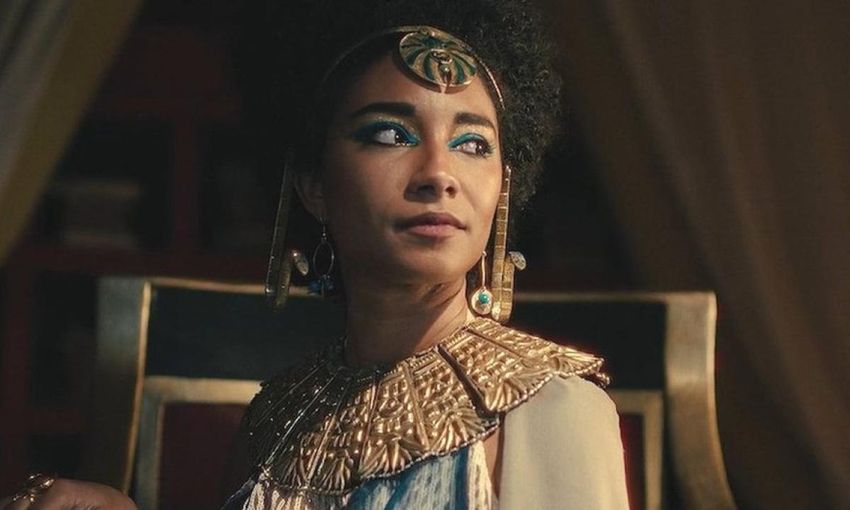Кадр из сериала "Царица Клеопатра", 2023, реж. Тина Гарави, Виктория Томас