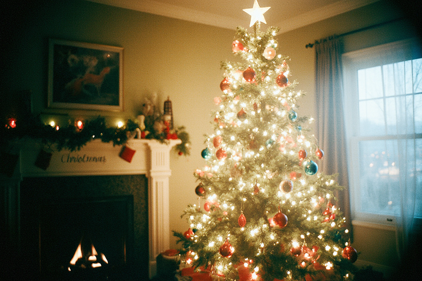 Россияне стали массово нанимать «украшателей елок», вешающих за них игрушки. Фото сгенерировано нейросетью krea.ai