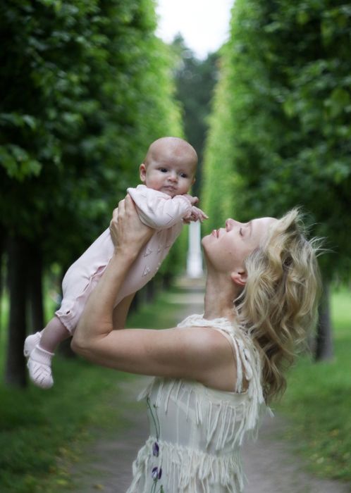 Виталина с дочерью Викторией Давидовной. ФОТО: личный архив