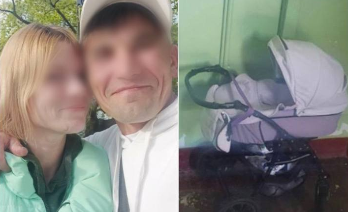 В Питере пьяная мать подбросила годовалую дочку на порог чужой квартиры. Фото: t.me/mashmoyka