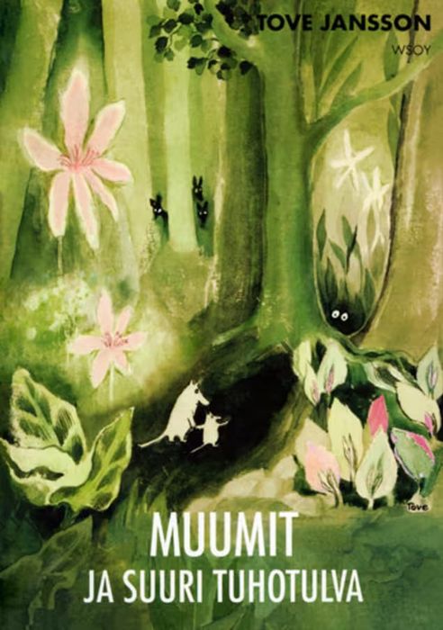 Первая обложка книги о муми-троллях. Фото: tovejansson.com