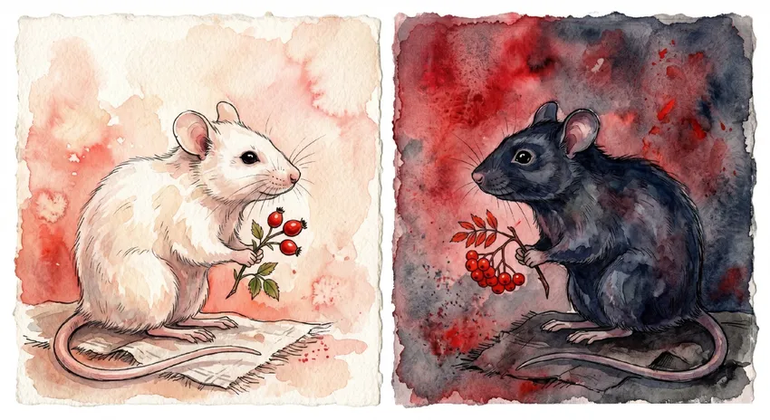 Цвет мыши во сне. Фото сгенерировано нейросетью Nano Banana