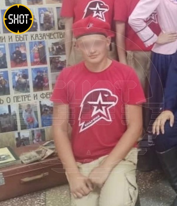 Напавший с ножом на людей 9-классник. ФОТО: @T.ME/SHOT_SHOT