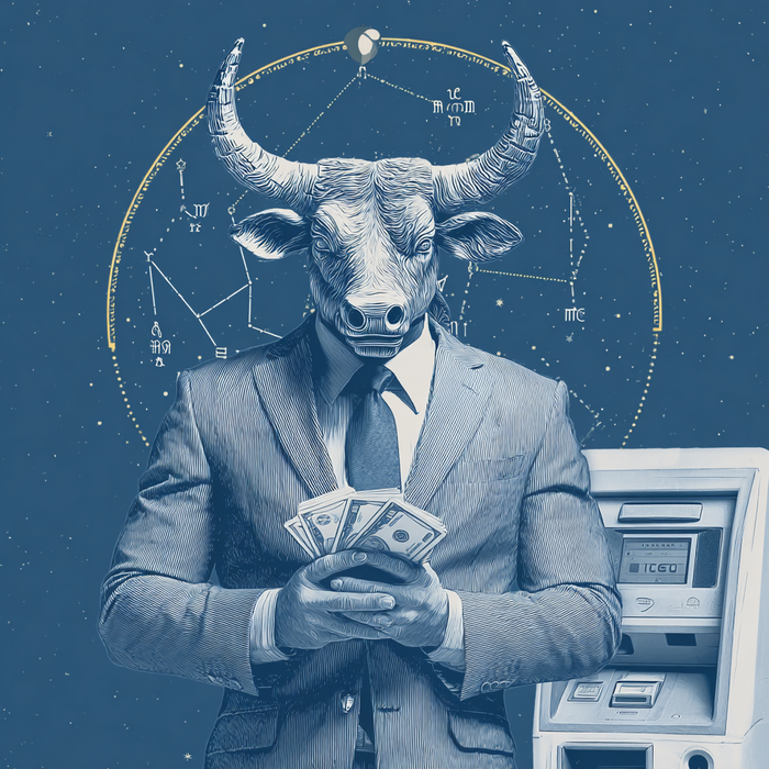 В декабре 2025 года Тельцам неожиданно поступят деньги. Фото сгенерировано нейросетью Midjourney