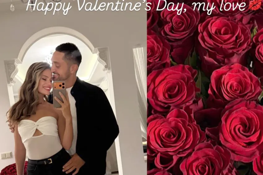 Алена с новым супругом. Фото: соцсети