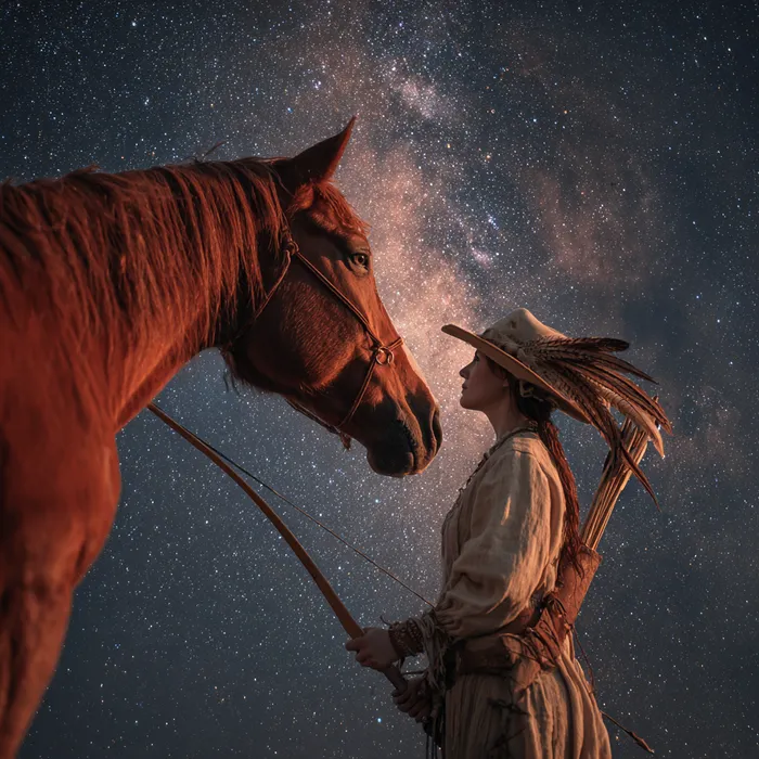 В 2026 году Стрельцы могут превратить свое любимое хобби в профессию. Фото сгенерировано нейросетью Midjourney