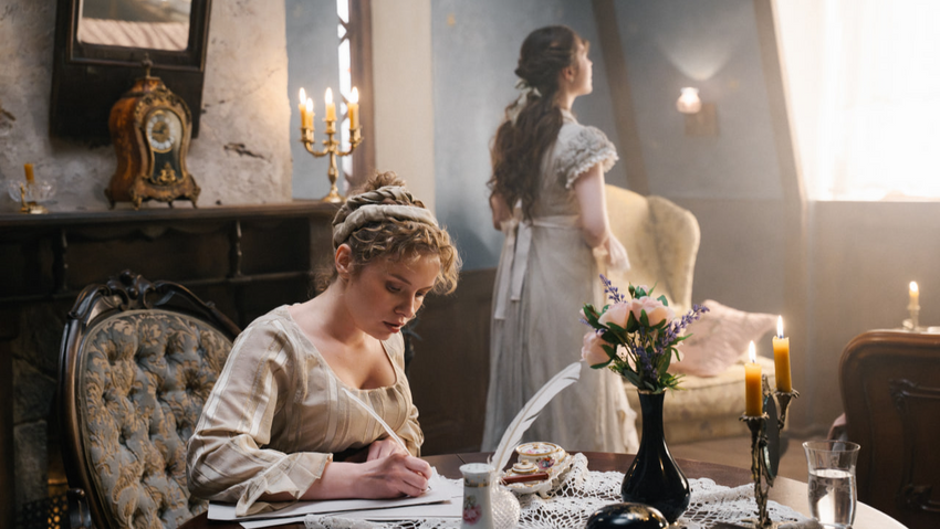 Съемки сериала «История его служанки». Фото: онлайн-кинотеатр Иви