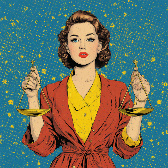 В ноябре женщинам-Весам лучше уделить время шопингу и уходу за собой. Фото сгенерировано нейросетью Midjourney