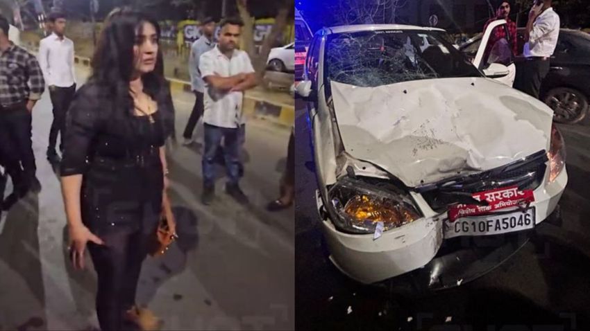 Пьяная россиянка устроила жесткое ДТП в Индии. Фото: @t.me/shot_shot