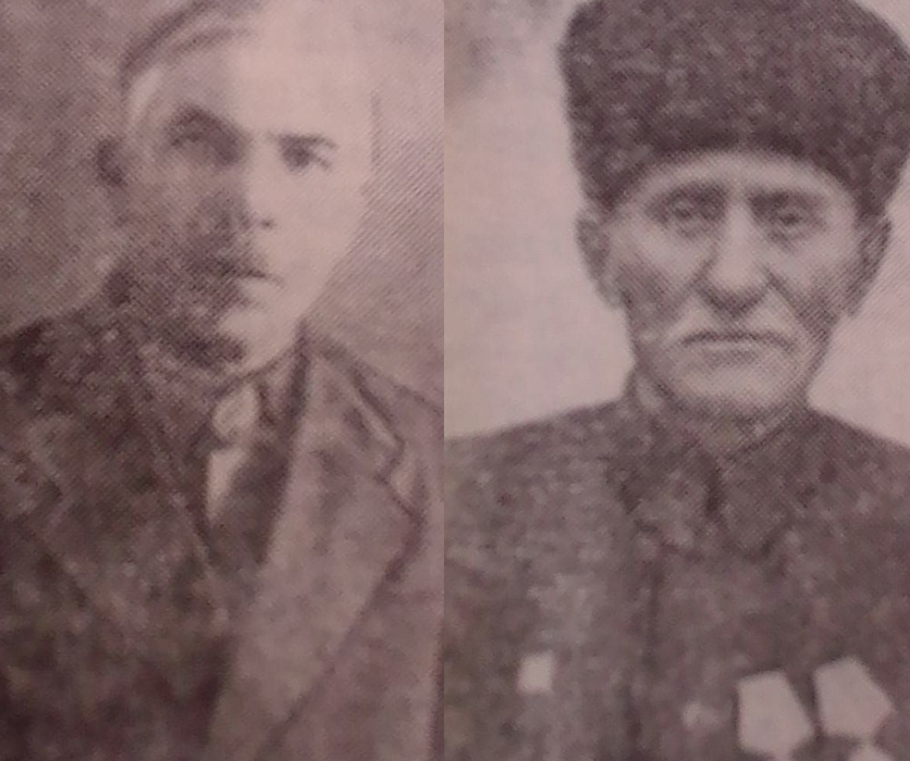 Григорий Яншин и Муту Мамакаев - участники операции "Свидание". Фото: Музей МВД ЧИАССР