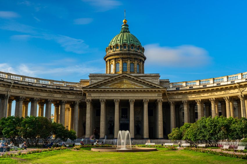 Самой большой драгоценность Казанского собора является икона Казанской Божьей Матери. Фото: Лицензионный фотобанк СПб ГБУ "ГТИБ"