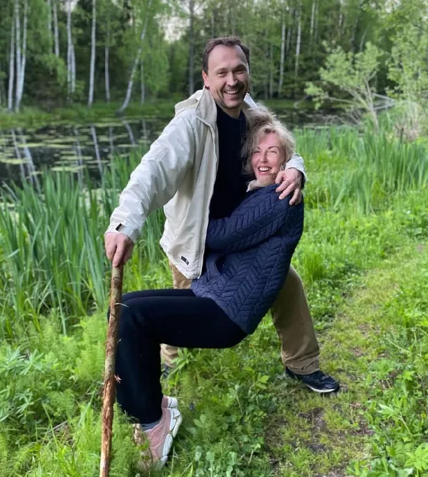 Сергей Ланбамин с супругой Дарьей. ФОТО из личного архива