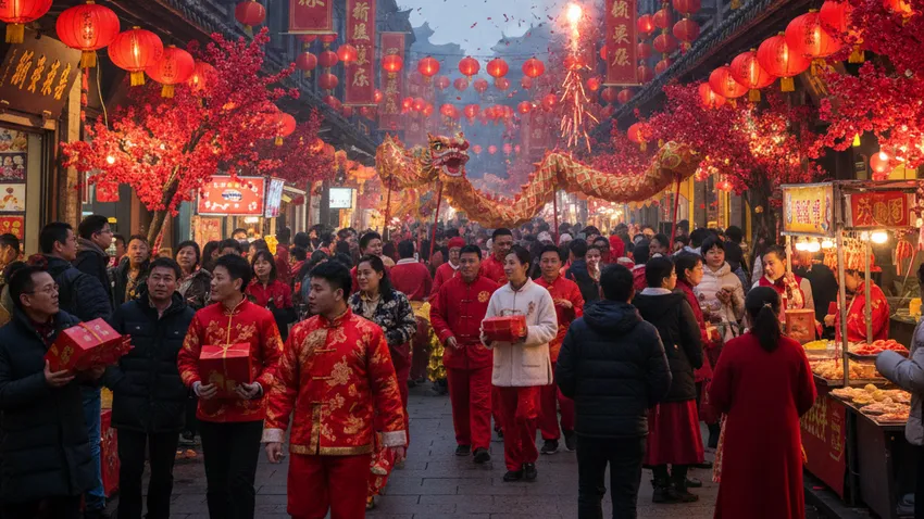 Что можно и нельзя делать в Китайский Новый год. Фото сгенерировано нейросетью Nano Banana