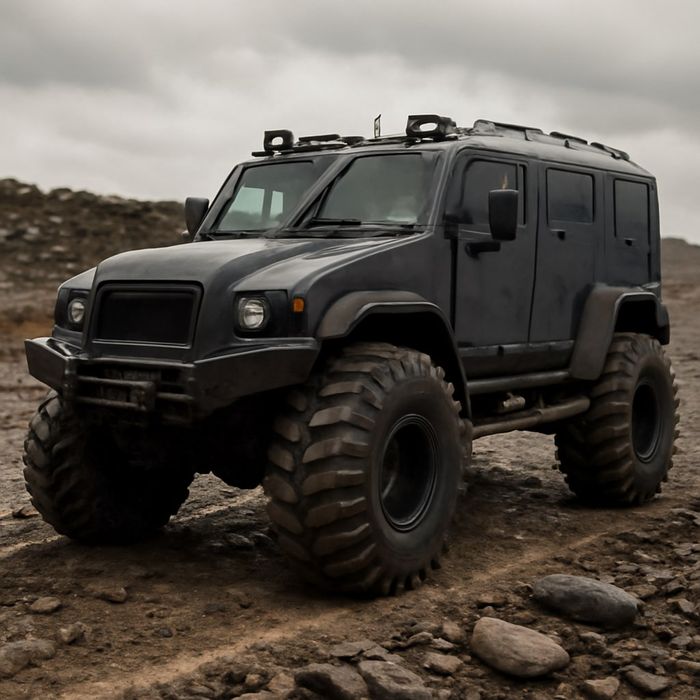 В Забайкалье пятеро геологов погибли из-за отказавших на вездеходе тормозов. Фото сгенерировано нейросетью Perplexity по материалам статьи.