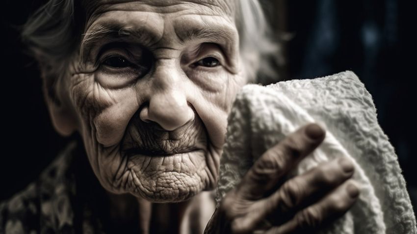 Бабуля случайно вскрыла себе вену мочалкой. ФОТО СГЕНЕРИРОВАНО НЕЙРОСЕТЬЮ MIDJOURNEY.COM ПО МАТЕРИАЛАМ СТАТЬИ