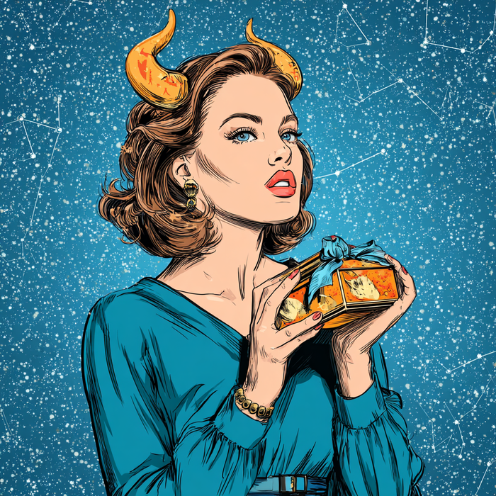 Для женщины-Тельца в ноябре личная жизнь выйдет на первый план. Фото сгенерировано нейросетью Midjourney