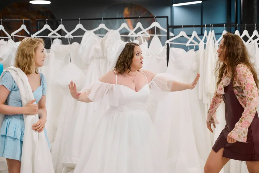 Ксения Корнева исполнила главную роль в сериале «Мама будет против». Фото: СТС