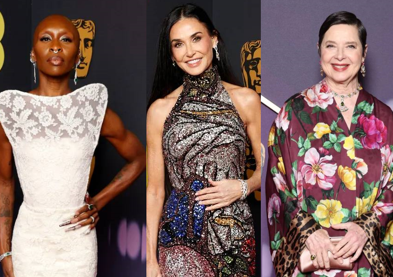 Премия BAFTA-2025 удивила оригинальными луками. Фото: vogue.com
