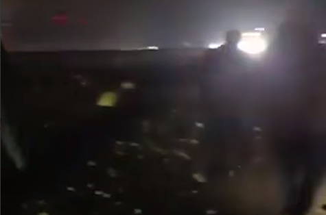 В Турции военный истребитель рухнул на трассу из-за поломки, пилот погиб. Фото: t.me/shot_shot